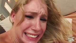 Only two hard dicks and some anal creampies can satisfy blond slut, Allison Pierce